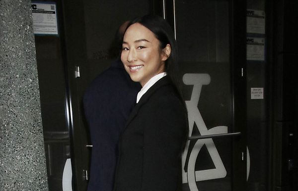 Greta Lee (and Jared Leto) in Tron: Ares