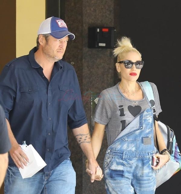 Gwen steps on Blake’s face