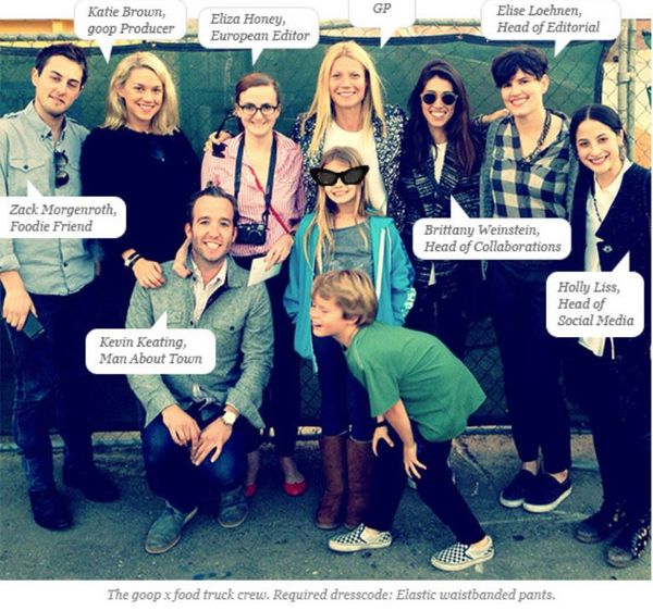 GOOP, food trucks, and Brange