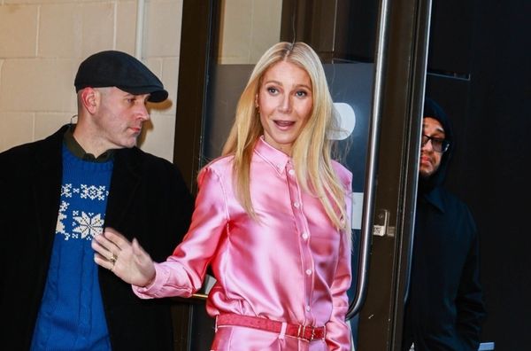 Gwyneth Paltrow is back in pink