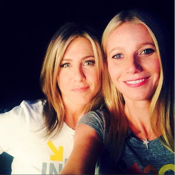 Gwyneth & Jennifer Stand Up To Cancer