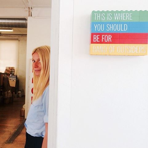 Gwyneth & Brad go public but private