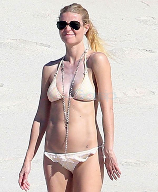 Gwyneth’s weekend on the beach