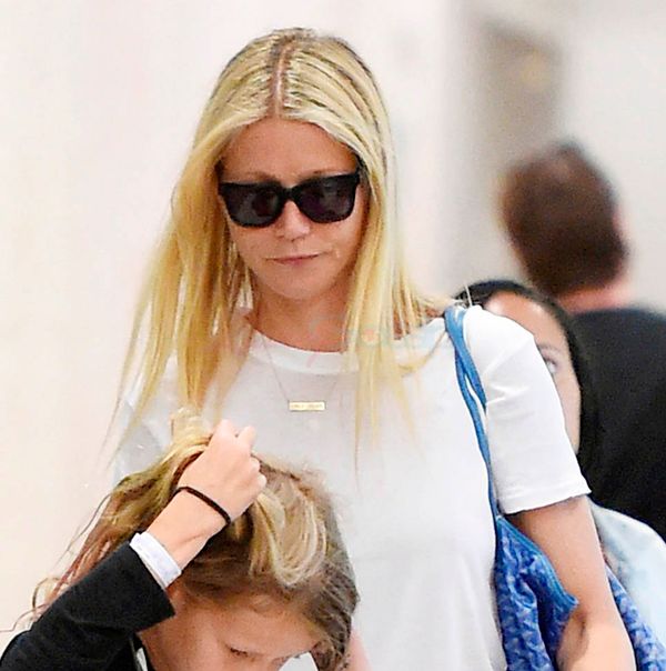 Gwyneth’s monogrammed travel