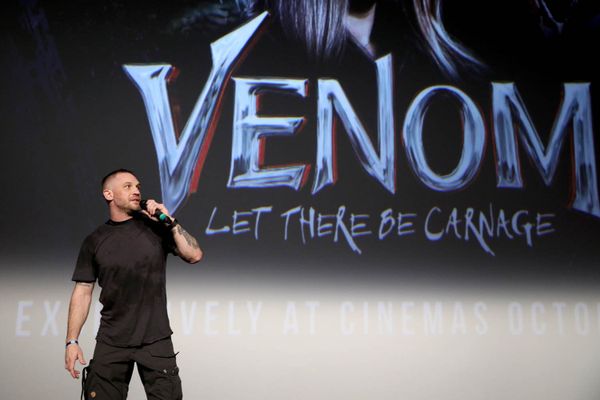 Tom Hardy and Woody Harrelson in Venom: Let There Be Carnage