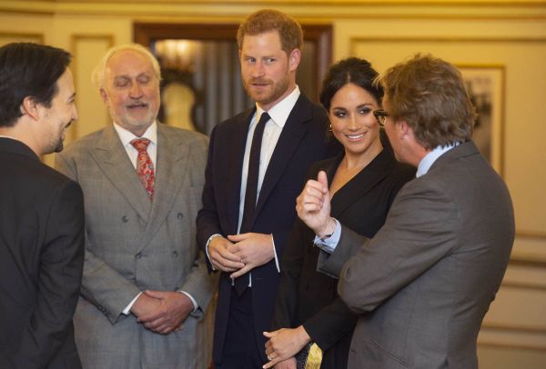 Harry & Meghan go to Hamilton