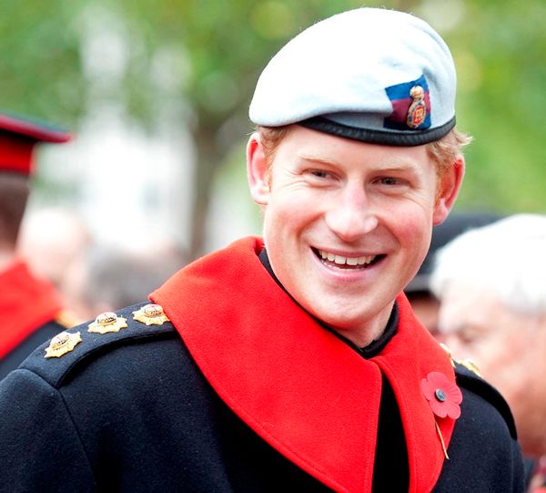 Prince Harry’s collar and cloak