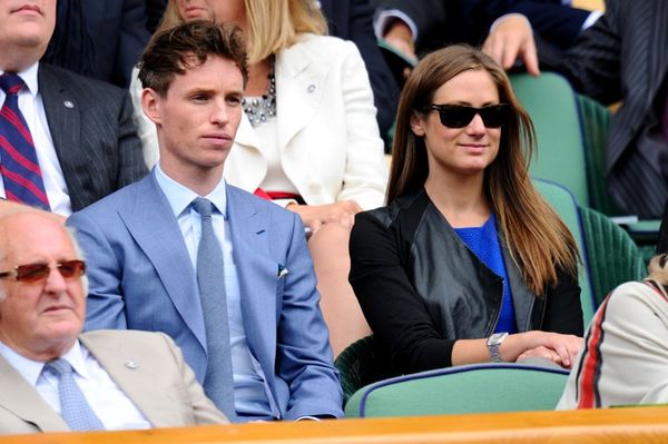 Tom Hiddleston & Eddie Redmayne at Wimbledon