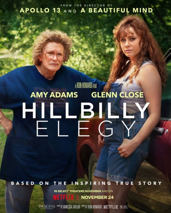 Glenn Close and Amy Adams in Hillbilly Elegy