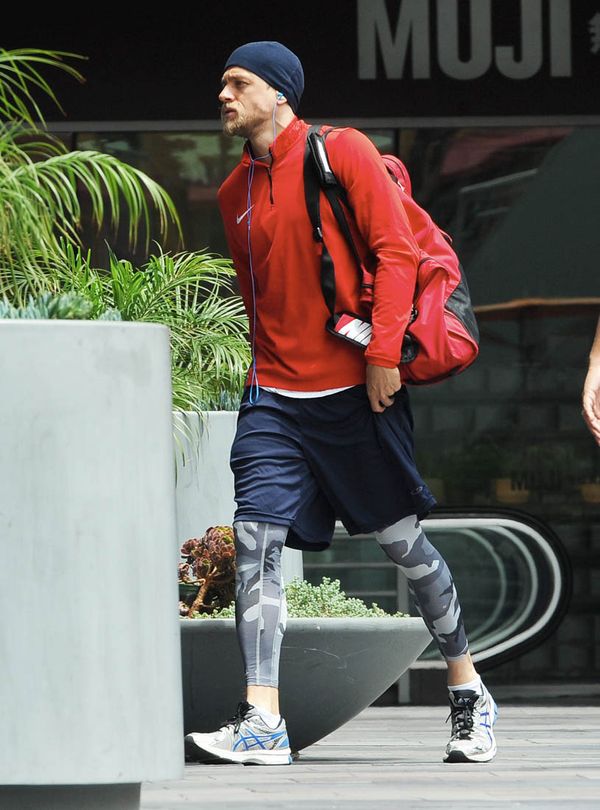 Charlie Hunnam on a Friday