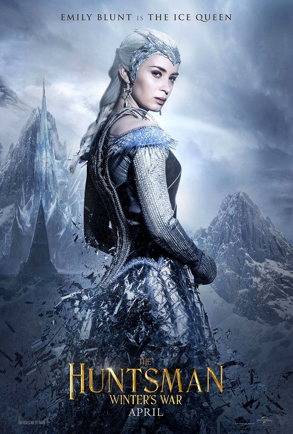 Check out Emily Blunt as Evil Elsa