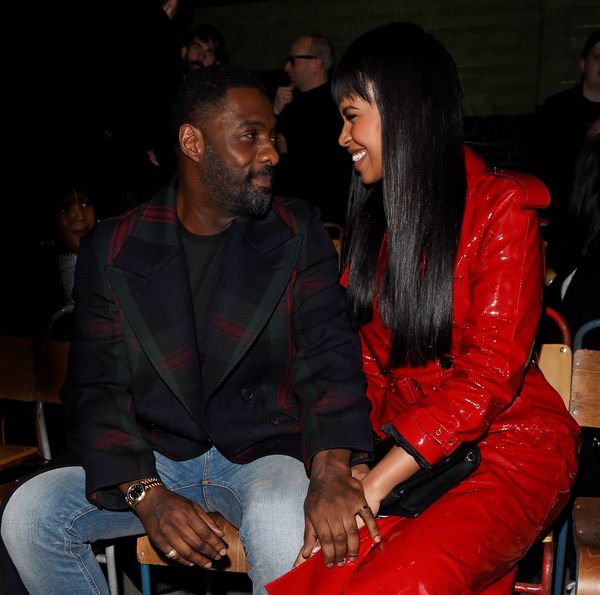 Idris Elba: front row engaged