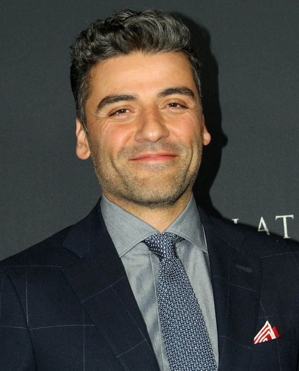 Oscar Isaac’s New Year hair