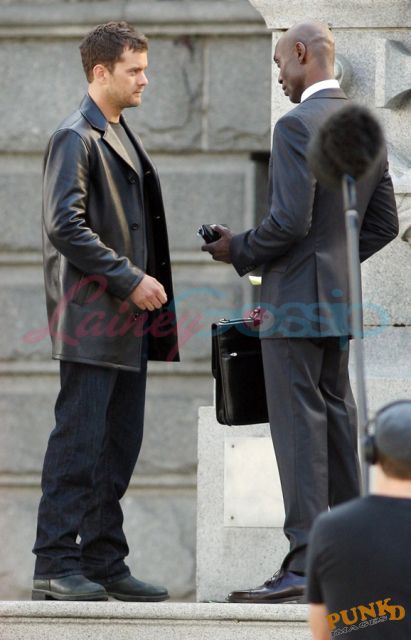 At home on his Vespa