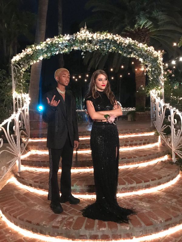Jaden Smith goes to prom