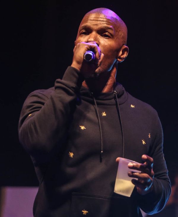 Jamie Foxx wants to tell us… nothing