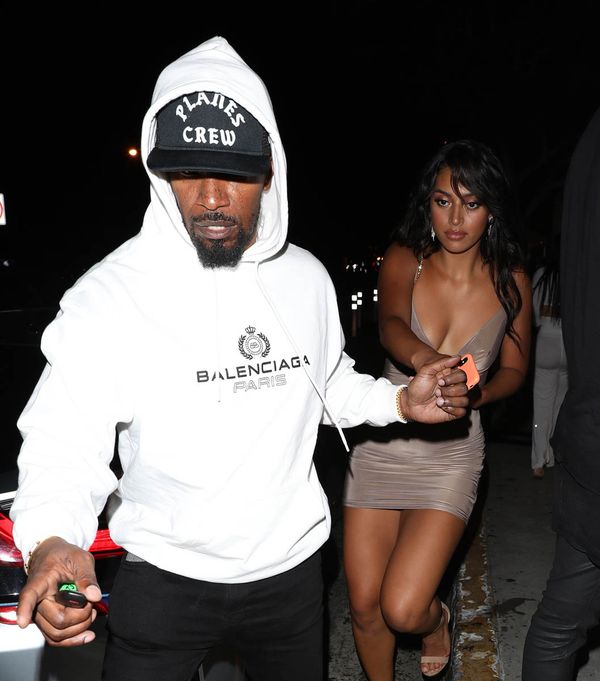 Jamie Foxx and the “girl he’s helping out”