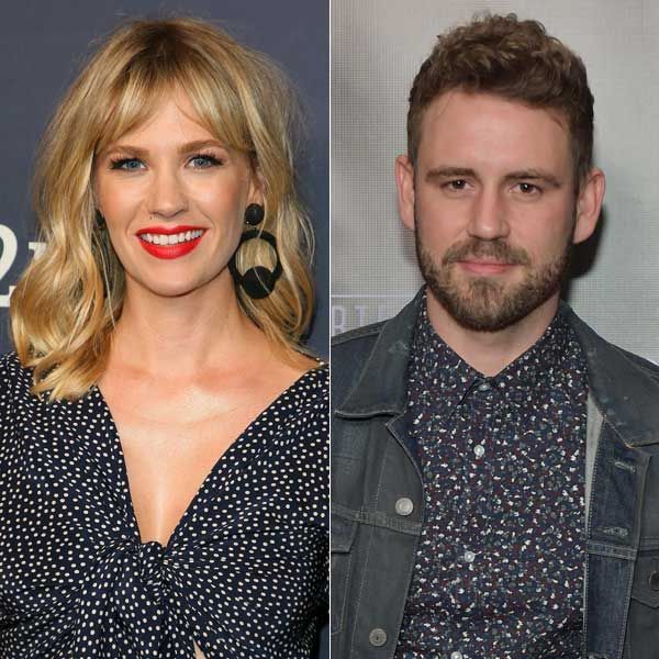 January Jones and a Bachelor