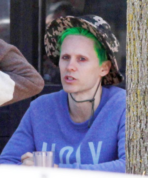 Jared’s green Joker hair