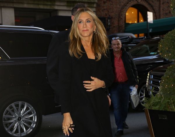 Jennifer Aniston in Black and Beige