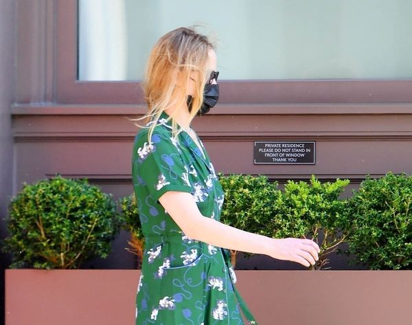 Jennifer Lawrence’s week of green