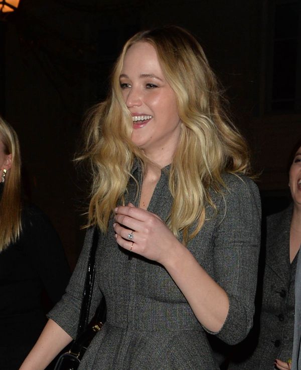 Jennifer Lawrence’s front row ring