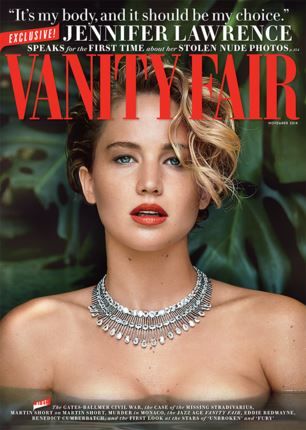 Jennifer Lawrence covers Vanity Fair