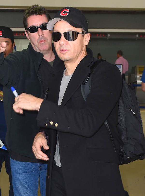 Please stop talking, Jeremy Renner