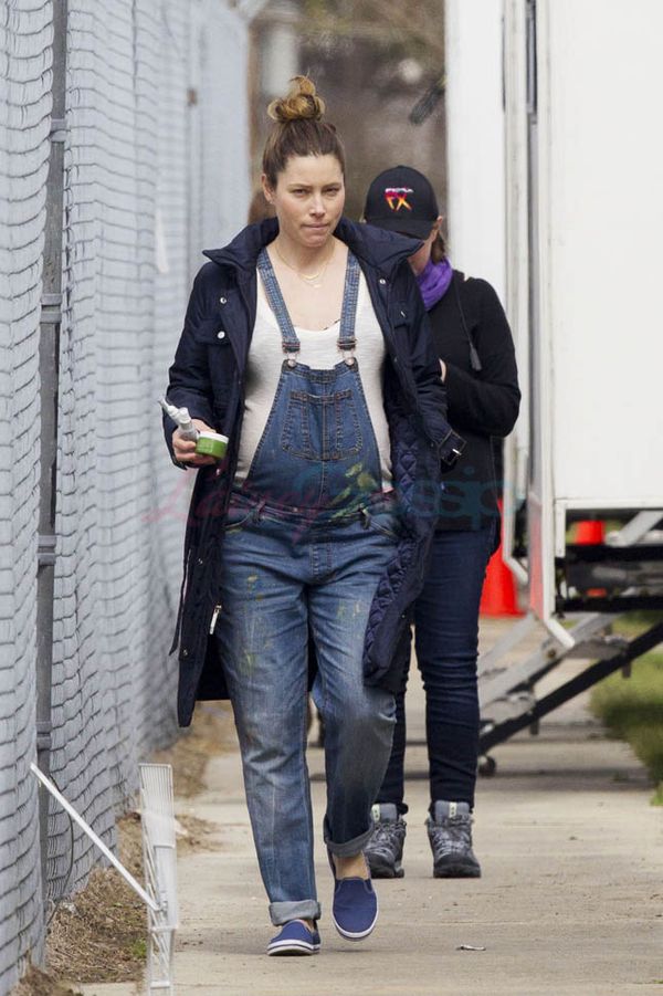 Mrs Timberlake: pregnant and popular