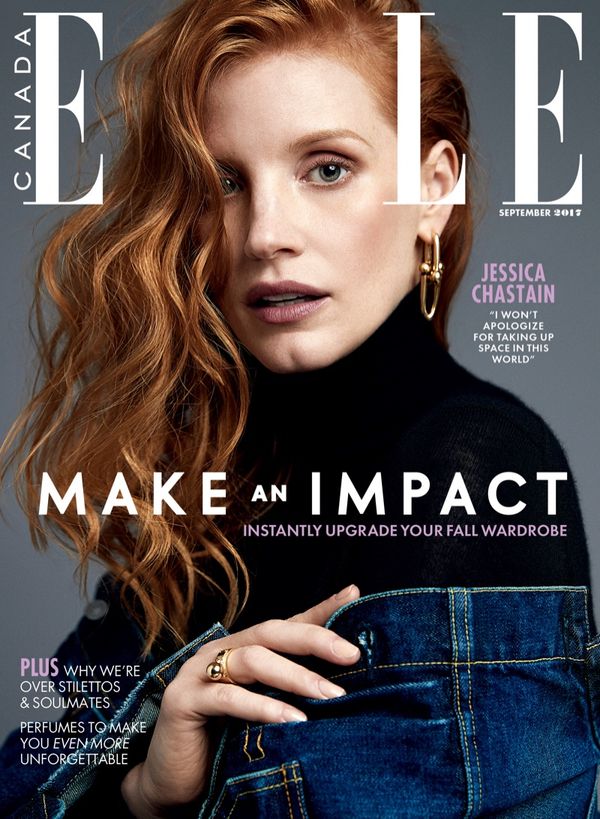 Jessica Chastain covers ELLE Canada
