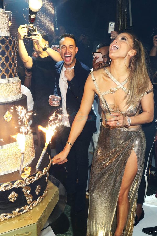 JLo’s birthday party