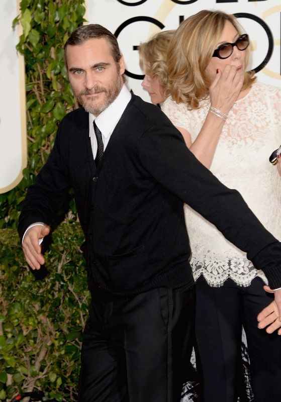 Joaquin Phoenix: Globes Most Casual