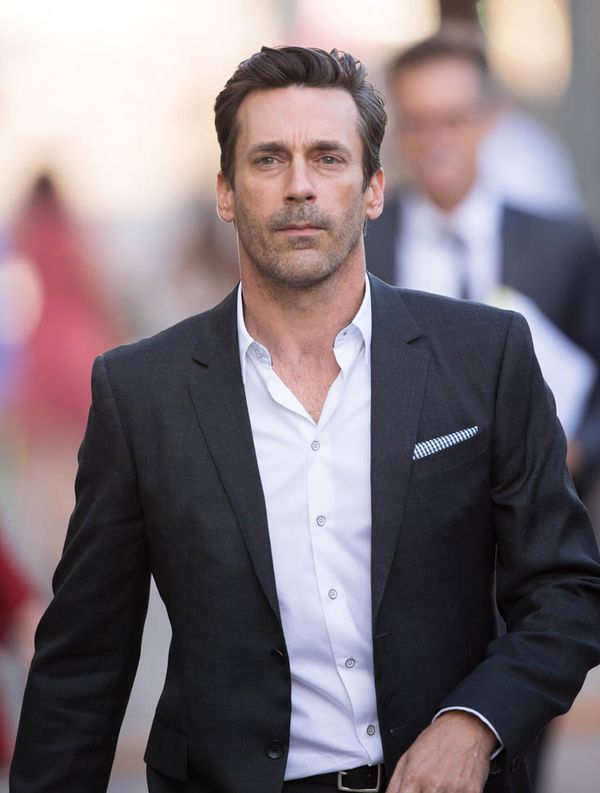 Tanned Jon Hamm