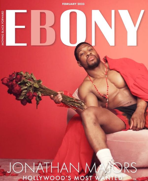 Jonathan Majors is busy
