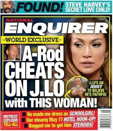 JRod covers The National Enquirer