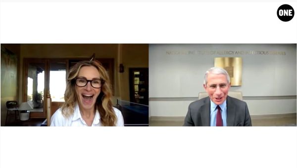 Julia Roberts, the Dr Fauci Fangirl