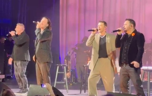 Justin Timberlake, but Travis Kelce is the story