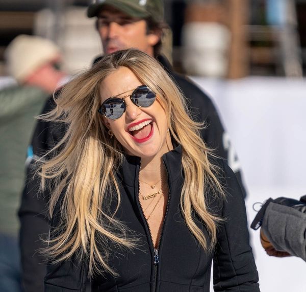 Also in Aspen… Goldie and Kate