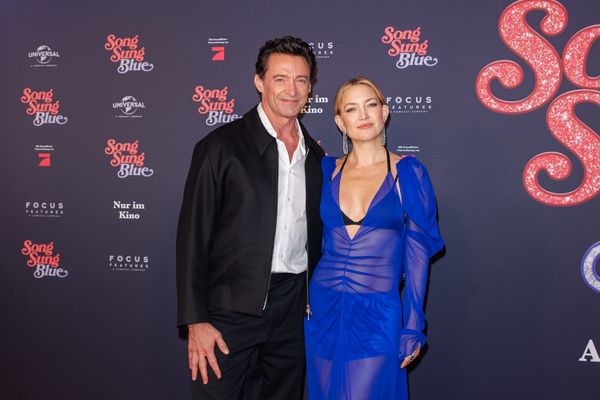 Hugh and Kate in Blue
