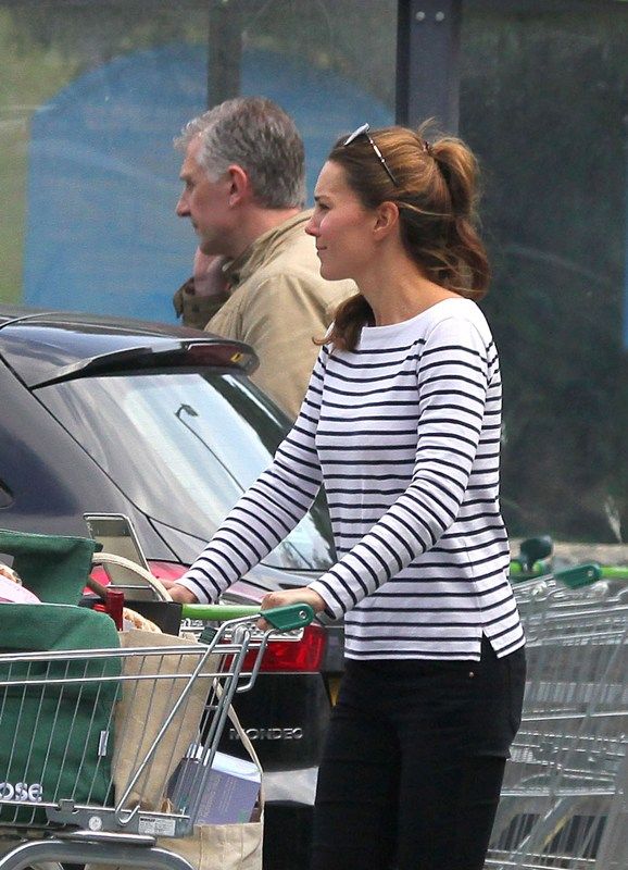 New mom Princess Catherine goes for groceries