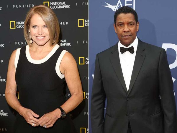That time Katie Couric interviewed Denzel Washington