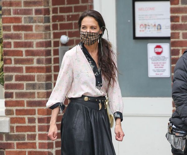 Katie Holmes’s Week in Footwear