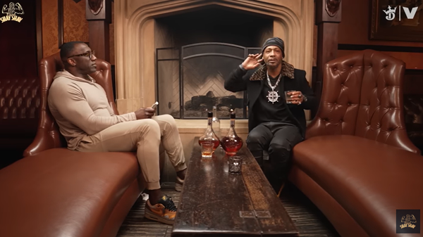 Shannon Sharpe reacts to being in Katt's spotlight