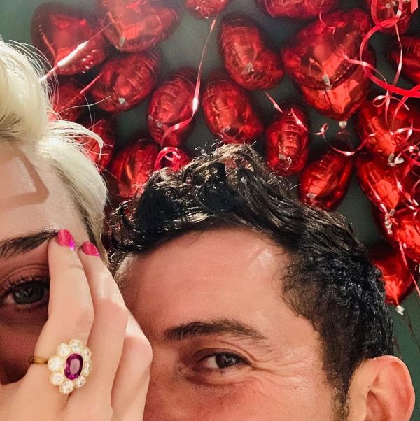 Katy & Orlando engaged