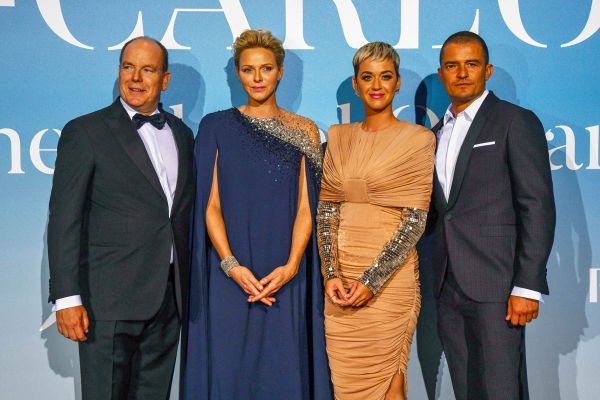 Katy and Lando: red carpet official