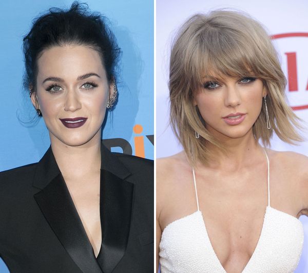 Katy comes from the side