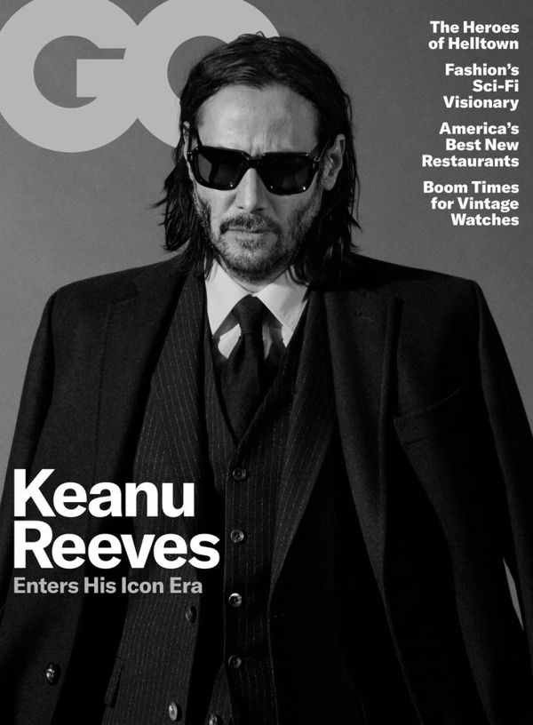 Keanu Reeves is front and center and as unknowable as ever