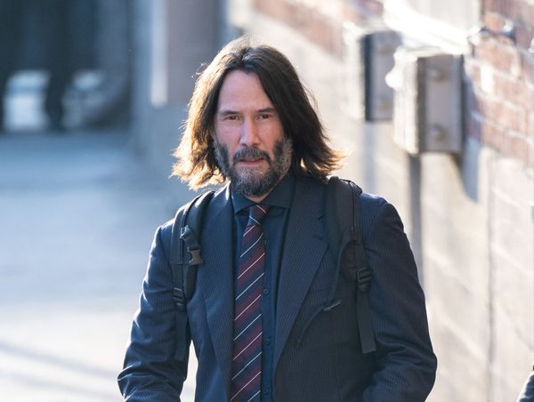 Keanu Reeves and his Backpack