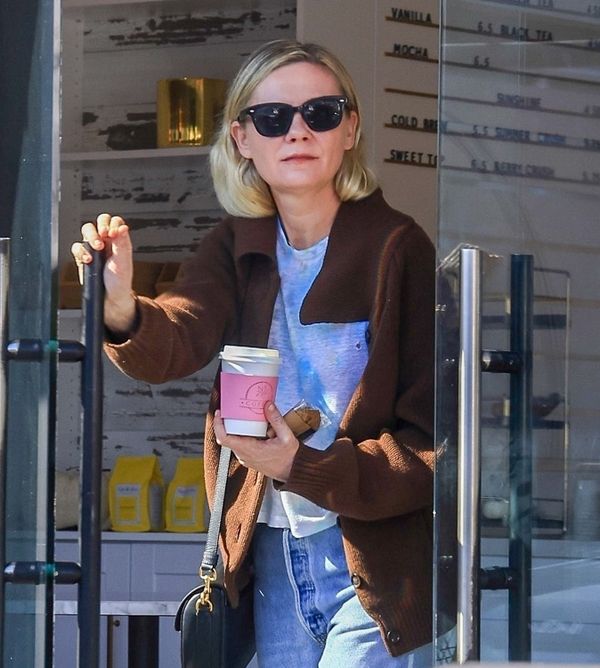 As Seen On Social Media: Kirsten Dunst’s cardigan and boy shorts