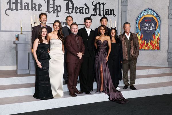 Daniel Craig but mostly Josh O’Connor in Wake Up Dead Man